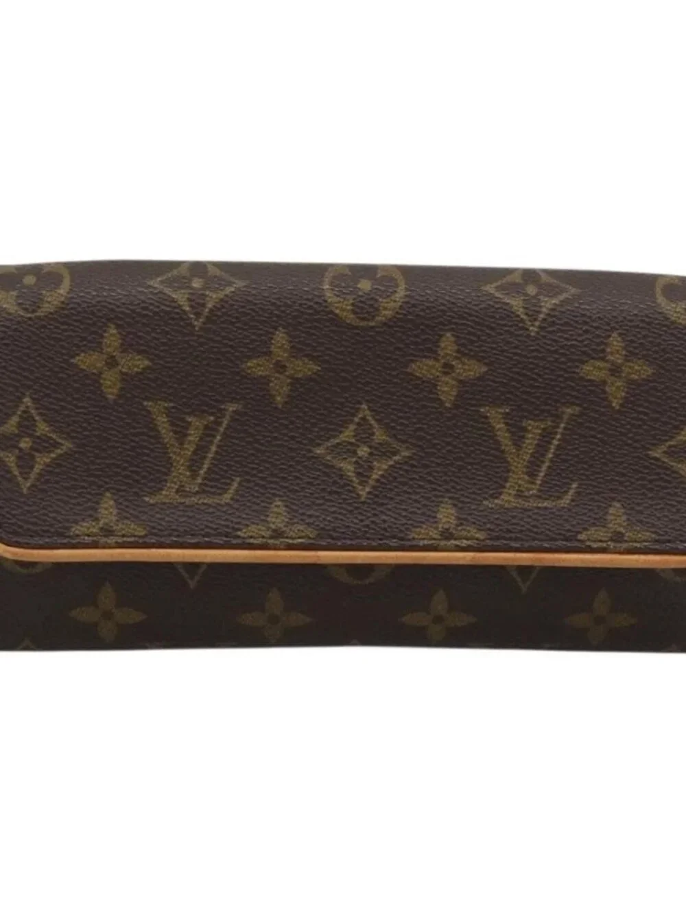 LOUIS VUITTON Monogram Pochette Twin PM Shoulder Bag M51854 LV Auth 186295V